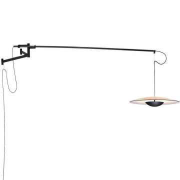 Ginger A XL vegglampe med dimmer, LED 2700K 2130lm, diameter skjerm 42 cm