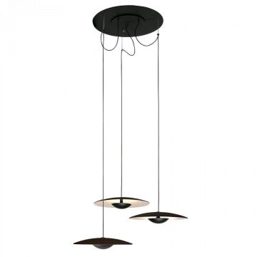 Ginger klyngependel, diameter 3x20 cm, dimbar LED 2700K 3x546lm