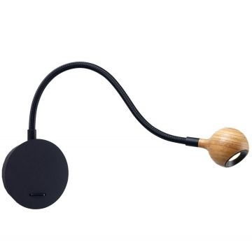 No8 vegglampe, 3W LED