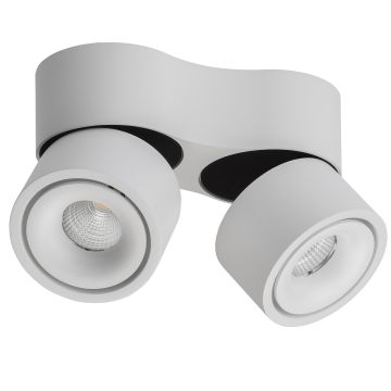Easy dobbel takspot W275 mini, dimbar LED 2700K 1005lm