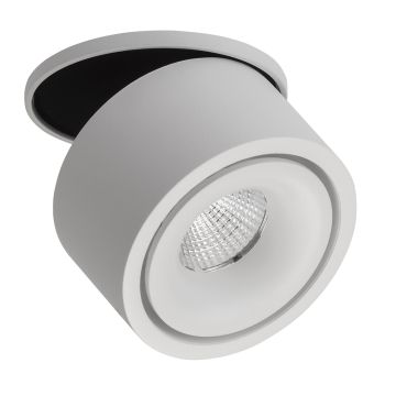 Easy enkel mini innfelt takspot B75, (inkl. driver), dimbar LED 2700K 496lm, Hvit