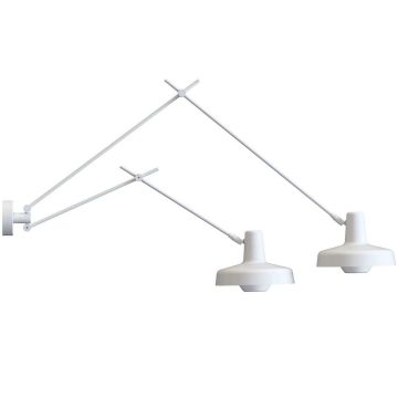 Arigato 2 LS vegglampe, 2 justerbare armer