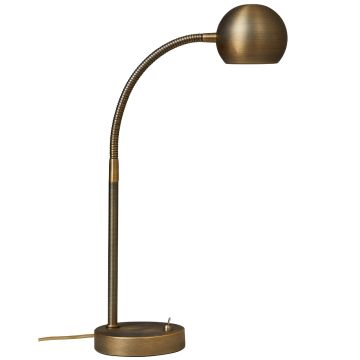 Fladen bordlampe med bryter, høyde 48 cm