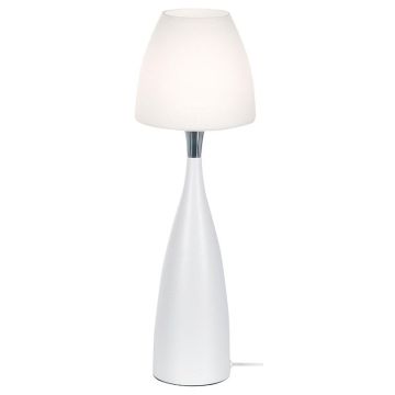 Anemon B4105 bordlampe, høyde 50 cm, Opalhvitt glass