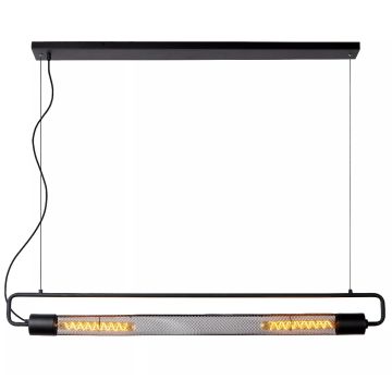 Calixt takpendel, lengde 122 cm, Sort