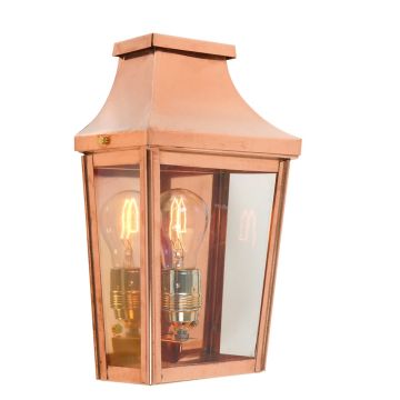 Norlys Chelsea 962 vegglampe, høyde 31 cm, Kobber