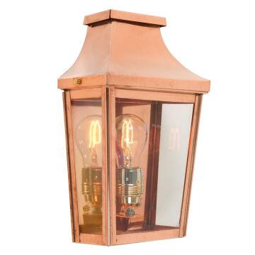 Norlys Chelsea 963 vegglampe, høyde 39 cm, Kobber
