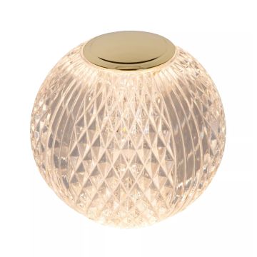 Cintra oppladbar bordlampe, diameter 9 cm, Stepdim