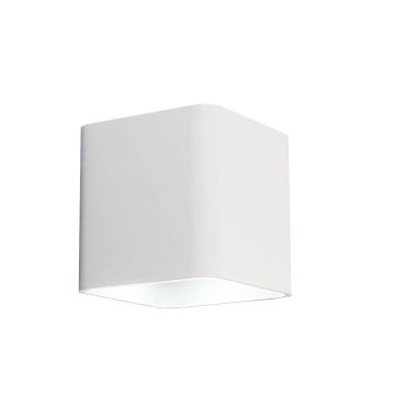 Gino vegglampe, 6W LED 3000K, 470lm, 10x10x10 cm, dimbar