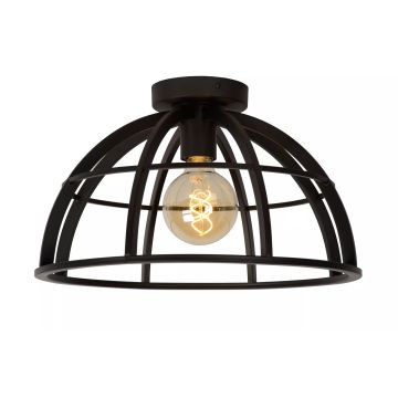 Dikra taklampe, diameter 40 cm, Sort