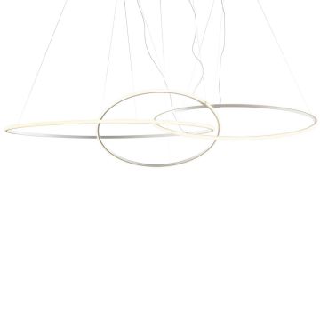 Olympic 3 takpendel, 80+109+139 cm, 196W LED 2700K, dimbar med 1-10V