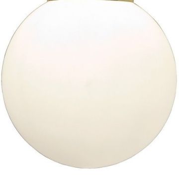 Reserveglass Florens vegglampe bad, Opalhvit