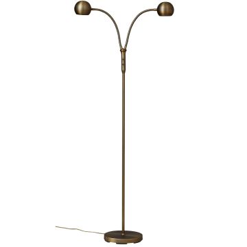Fladen Duo gulvlampe med brytere, høyde 140 cm