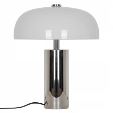 Gabrielle bordlampe, høyde 43 cm, Krom