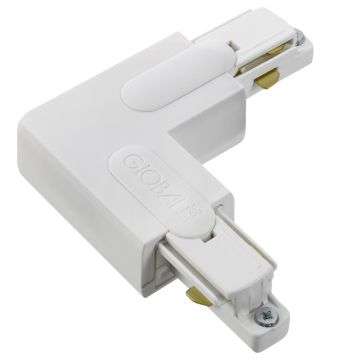 L-kobling (GB34-3), Matt hvit