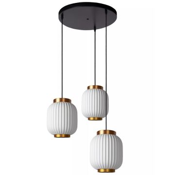 Gosse 3 klyngependel, diameter 54 cm, Hvit