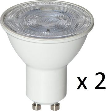 Spotlight GU10 36° LED 2W 150lm 3000K 2-pk