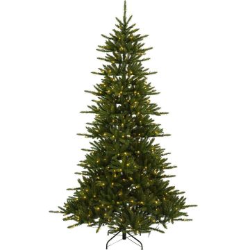 Juletre 250 cm, Minnesota, Hengslet, LED (x800), Grønn