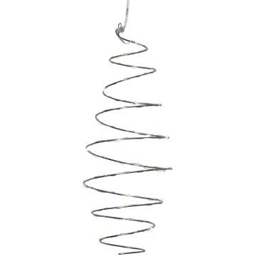 Dizzy Hengende, 40 cm, LED (x25), Sølv (begrenset antall)