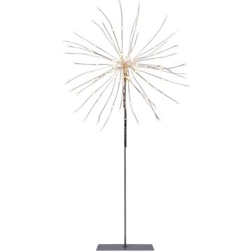 Firework Stående 50 cm, LED (x120), Sølv, Varmhvitt lys