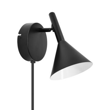 Kelvis vegglampe, Sort