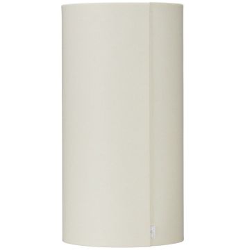9478 Lampeskjerm, høyde 25 cm, diameter 13 cm, Ull, Hvit
