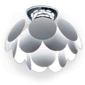 Discoco taklampe, diameter 53, Hvit