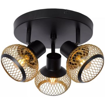 Lucas 3 taklampe, diameter 38 cm, Sort/Gull