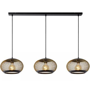 Lucas pendelskinne, lengde 100 cm, Sort/Gull