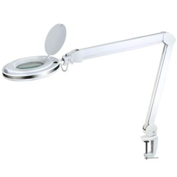 Magni bordlampe, høyde 76 cm, 8W LED, Hvit