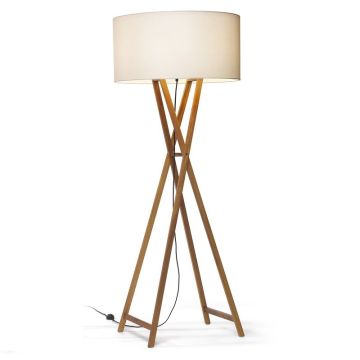 Cala P gulvlampe, høyde 165 cm, Eik