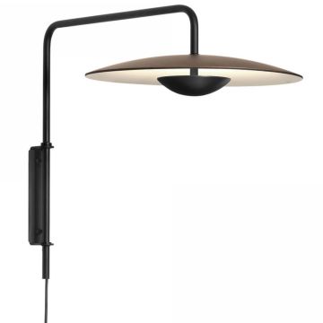 Ginger A vegglampe med dimmer, LED 2700K 1066lm, diameter skjerm 32 cm