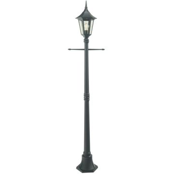 Milano 401 lyktestolpe, høyde 188 cm, 1 lyktehode