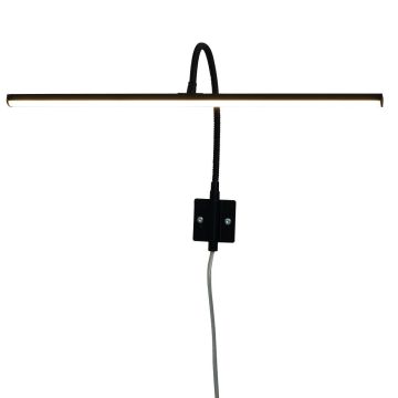 Miro maleribelysning, 40 cm, 5W LED 3000K 450lm, med dimmer