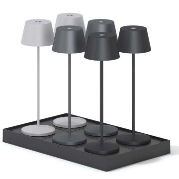Ladestasjon for opptil 6 Modi bordlamper