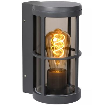 Navi vegglampe IP54, høyde 23 cm, Antrasitt