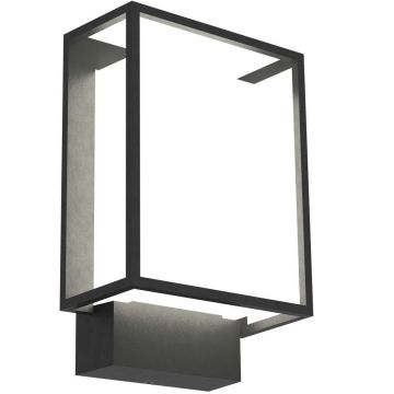 Nestor vegglampe, 8W LED 2700K 450lm, Sort