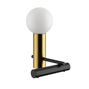 Nude bordlampe, høyde 12 cm
