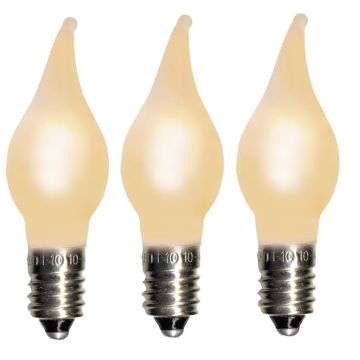 Romance frost universell, E10 sokkel 0,2W LED, 3-pk