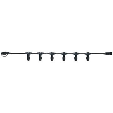 [3] Utvidelse System - Stammekabel med 20 tilkoblingspunkter, Sort