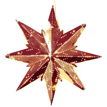 Metallstjerne Mini, høyde 25 cm, Kobberfarget