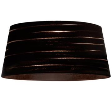 Magma skjerm, diameter 45 cm, Mønstret sort