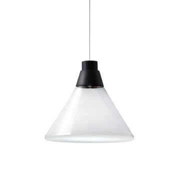 Polair takpendel, diameter 33 cm, dimbar LED 3000K 920lm, Klart glass