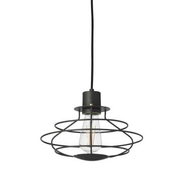 Radio takpendel, Mørk grå, diameter 28 cm (begrenset antall)