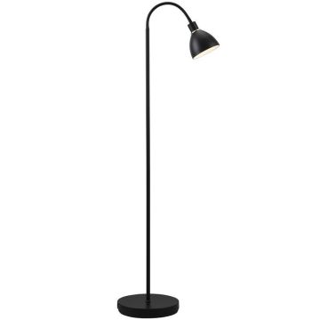 Ray gulvlampe, høyde 155 cm, Sort