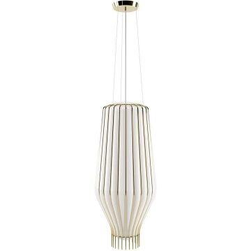 Saya takpendel, diameter 31 cm, opalhvitt glass