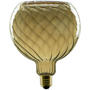 Segula Floating Globe E27 G150 Twisted 6W LED 230lm 1900K Røykfarget, dimbar