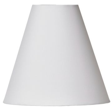 Lilja SK837 lampeskjerm, E27 festering topp, diameter 21 cm, Offwhite
