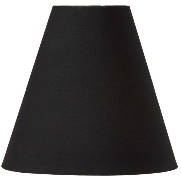 Lilja SK837 lampeskjerm, E27 festering topp, diameter 21 cm, Sort