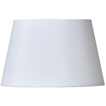 Malva SK872 lampeskjerm, E27 festering senter, diameter 35 cm, Hvit